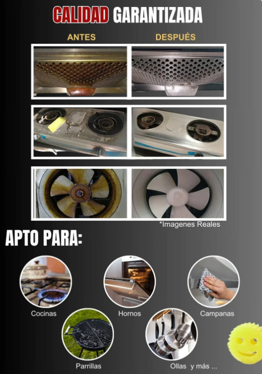 QUITA GRASA PREMIUN-OVEN CLEANER