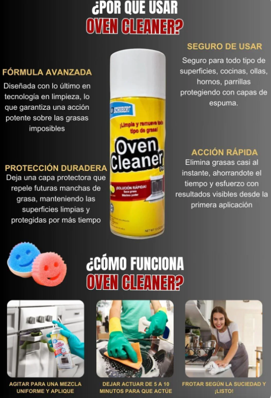 QUITA GRASA PREMIUN-OVEN CLEANER