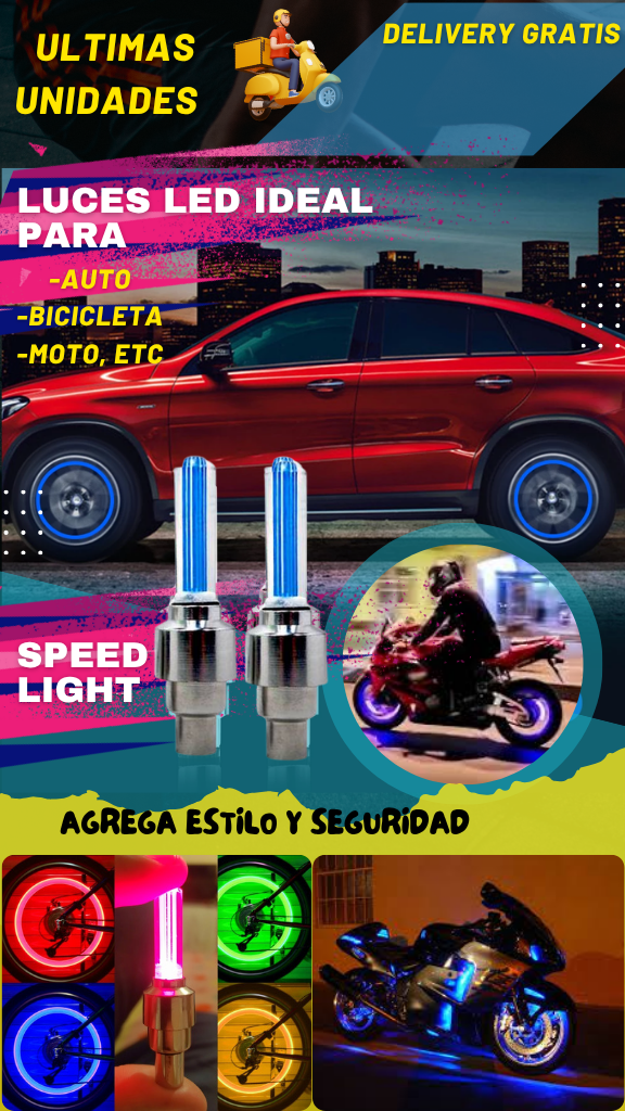 Luces LED para Ruedas (Speed Lights)