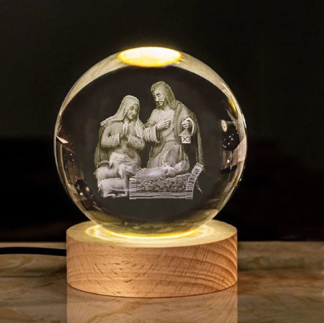 🙏ESFERA CRISTAL DE FE EN 3D🙏