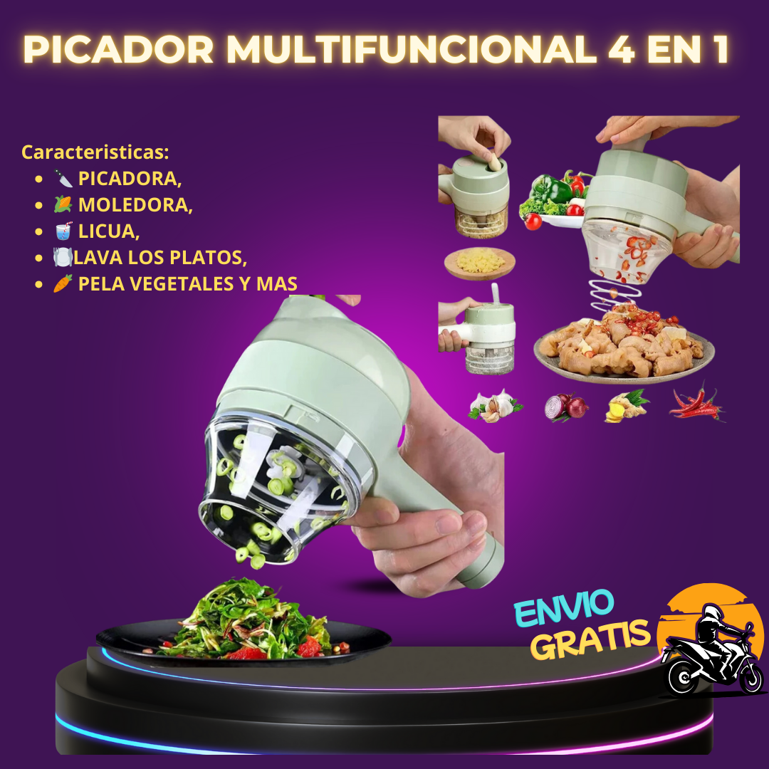 PICADOR MULTIFUNCIONAL 4 en 1