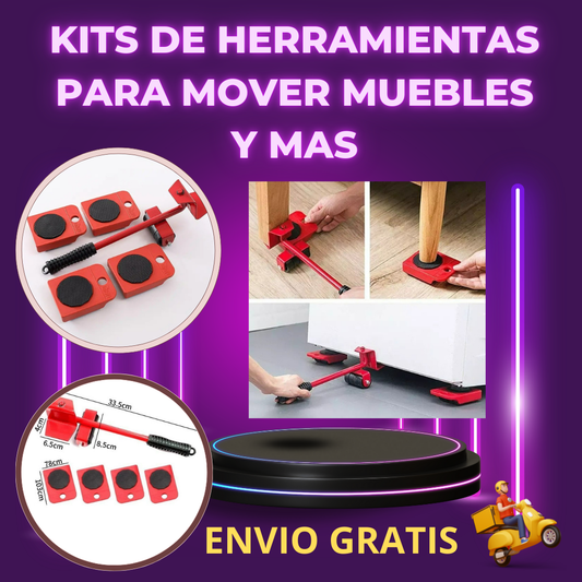 KIT DE HERRAMIENTAS PARA MOVER ARTEFACTOS DE ALTO VOLUMEN