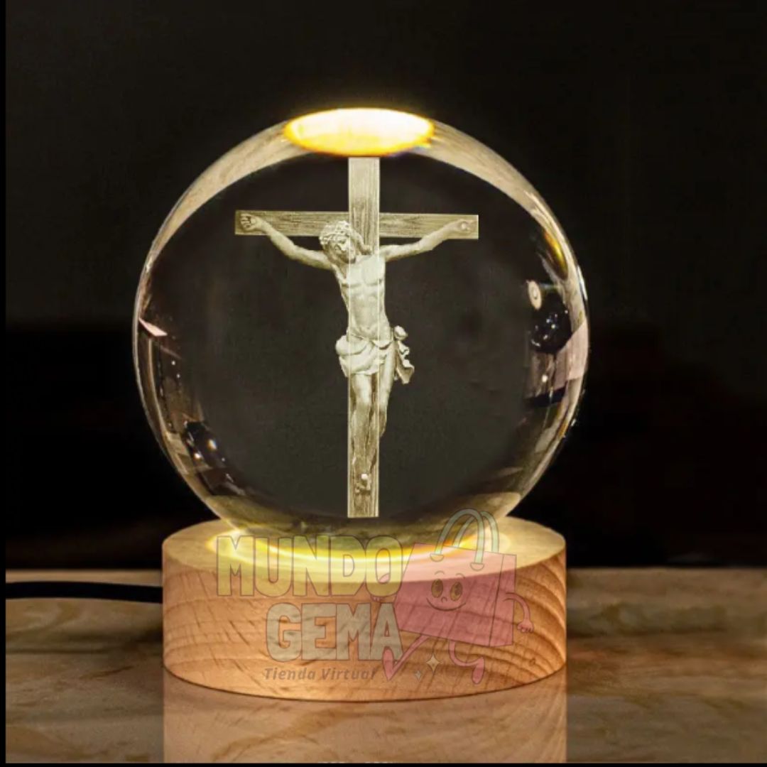 🙏ESFERA CRISTAL DE FE EN 3D🙏