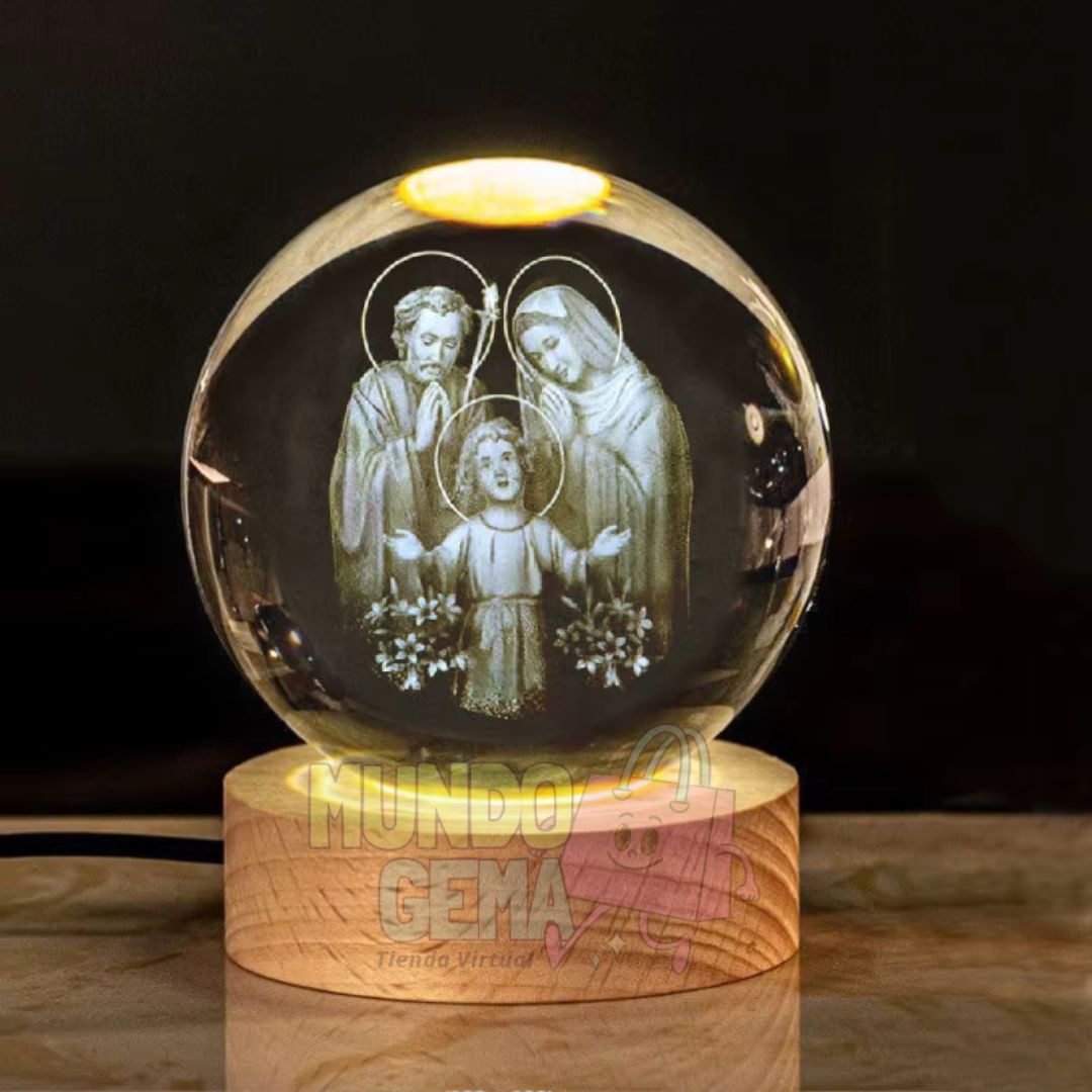 🙏ESFERA CRISTAL DE FE EN 3D🙏