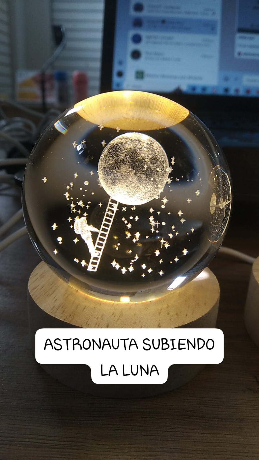 ESFERA CRISTAL 3D