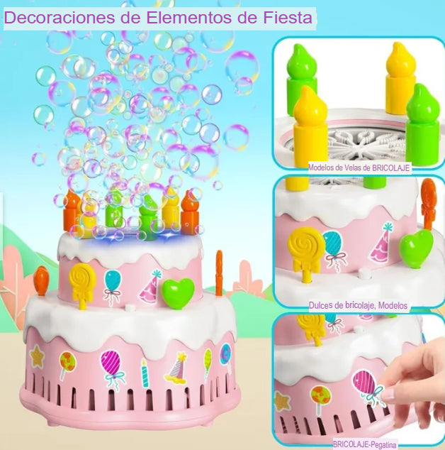 TORTA BURBUJERA MUSICAL PREMIUN