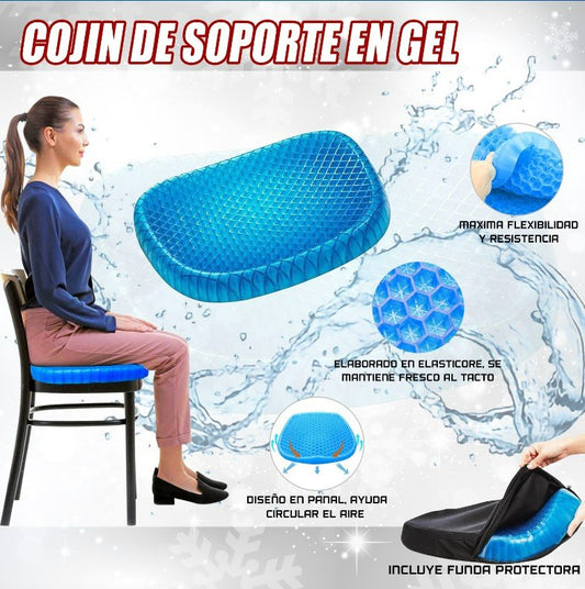 Cojín de gel Ortopédico Flexible y Confortable