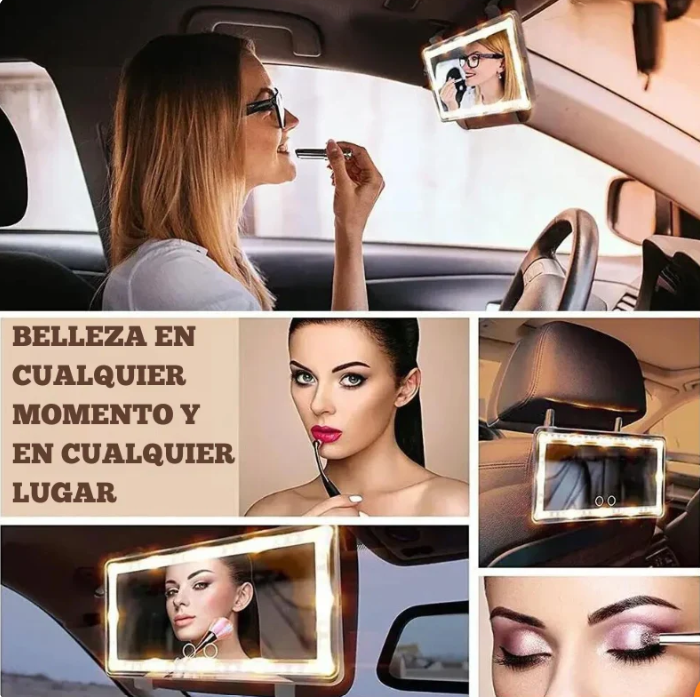 Espejo Led con sensor🚗