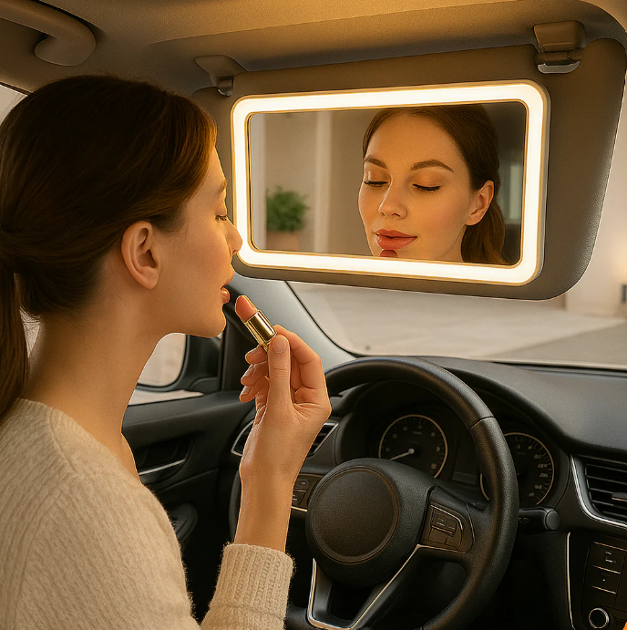 Espejo Led con sensor🚗