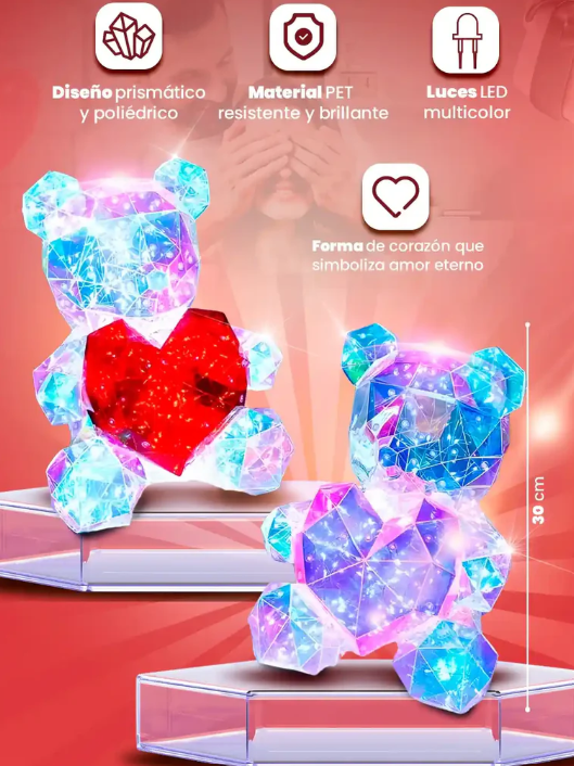 Oso Brillante con Corazón