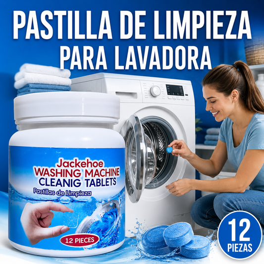 PASTILLAS DE LIMPIEZA PARA LAVADORA PREMIUM