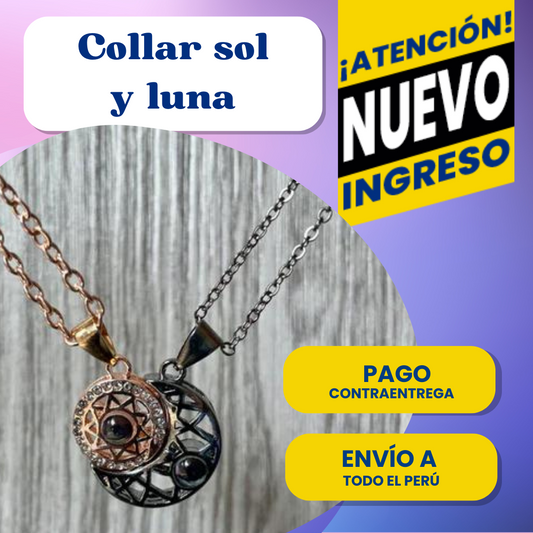 2 x 1  Collar  SOL Y LUNA☀️🌙