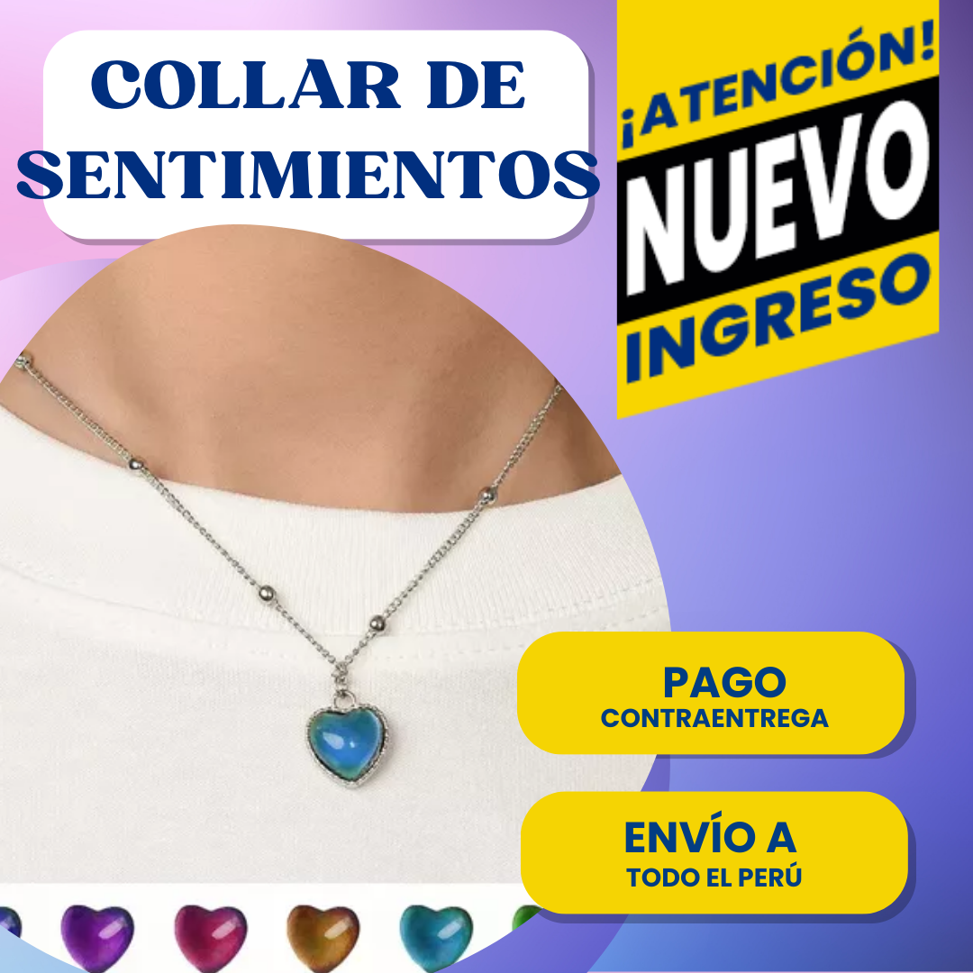 COLLAR DE LOS SENTIMIENTOS 💖/ENVIO GRATIS