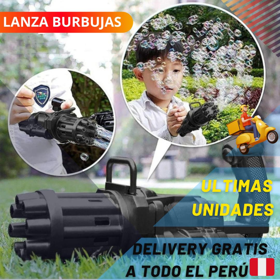 LANZA BURBUJA MINIGUN