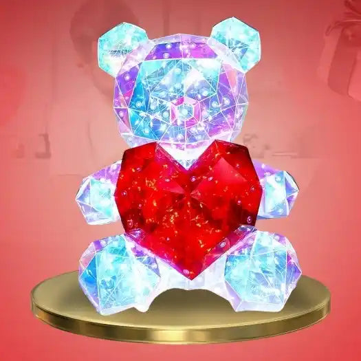 1 unidad: Oso Brillante con Corazón