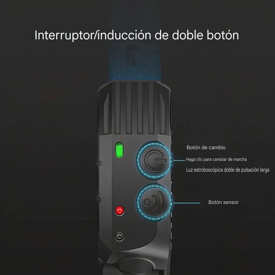 LINTERNA LED FRONTAL CON SENSOR