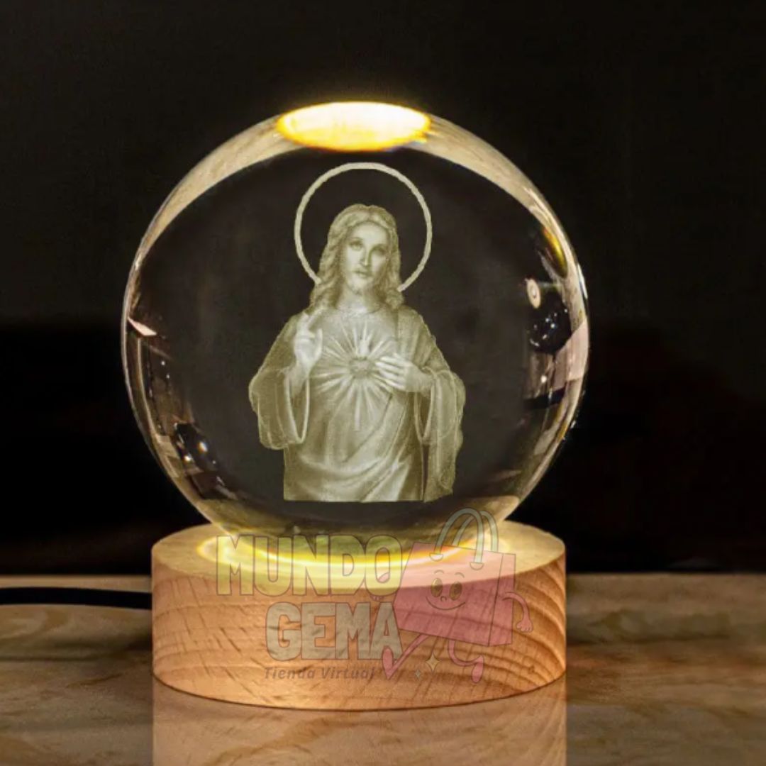 🙏ESFERA CRISTAL DE FE EN  3D🙏